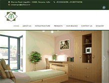 Tablet Screenshot of mahashaktiplywood.com